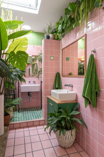 20+ Charming Pink Tile Bathroom Ideas You'll Love.jpg
