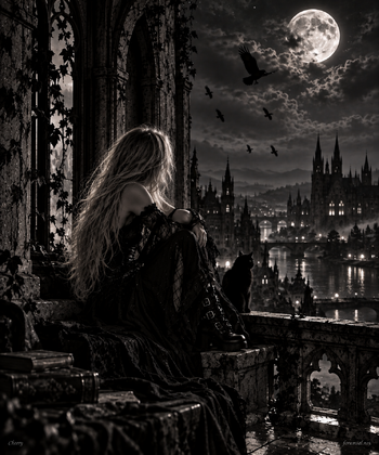 Melancholie im Mondlicht der gotischen Stadt.png